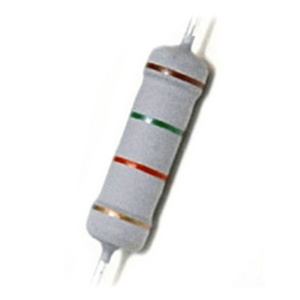 Resistor de filme de óxido metálico tipo à prova de chamas